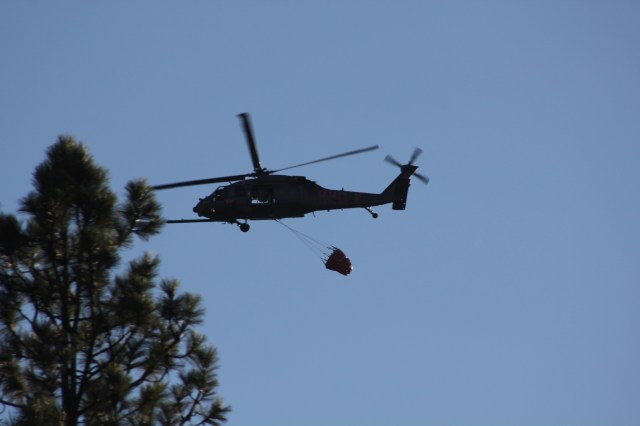Helicopter with Water